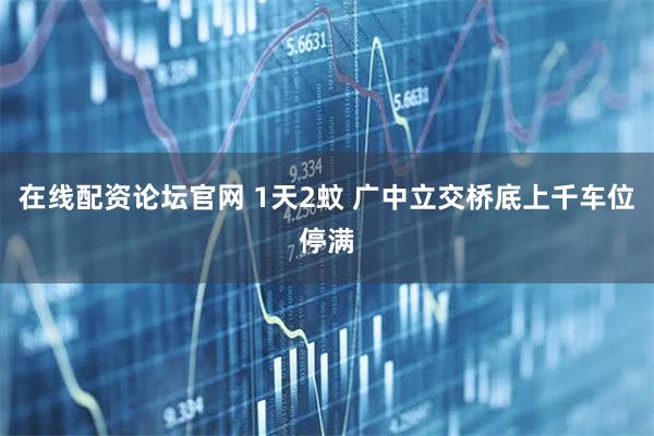 在线配资论坛官网 1天2蚊 广中立交桥底上千车位停满